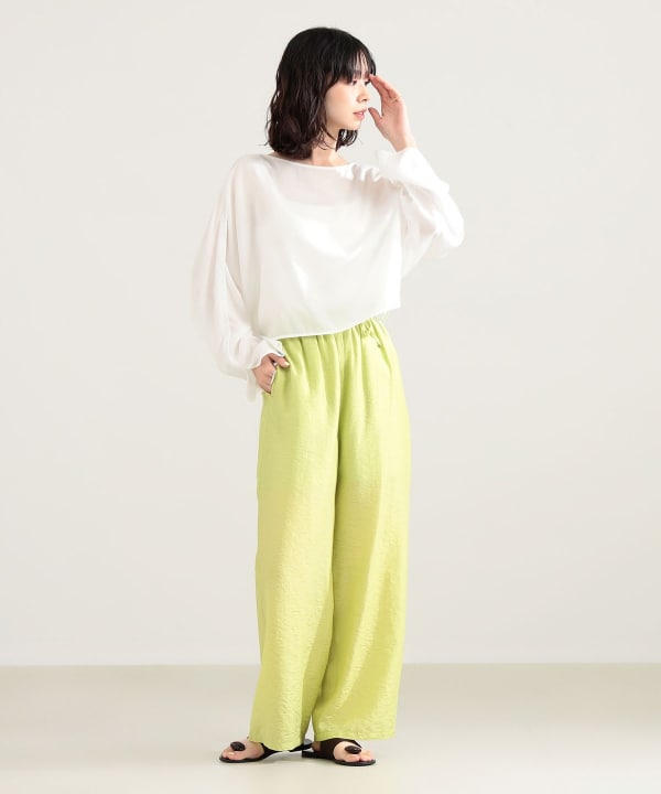 【8/6再値下げ】ポプリン ドルマン ブラウス Model ：H165　Size：ONE SIZE