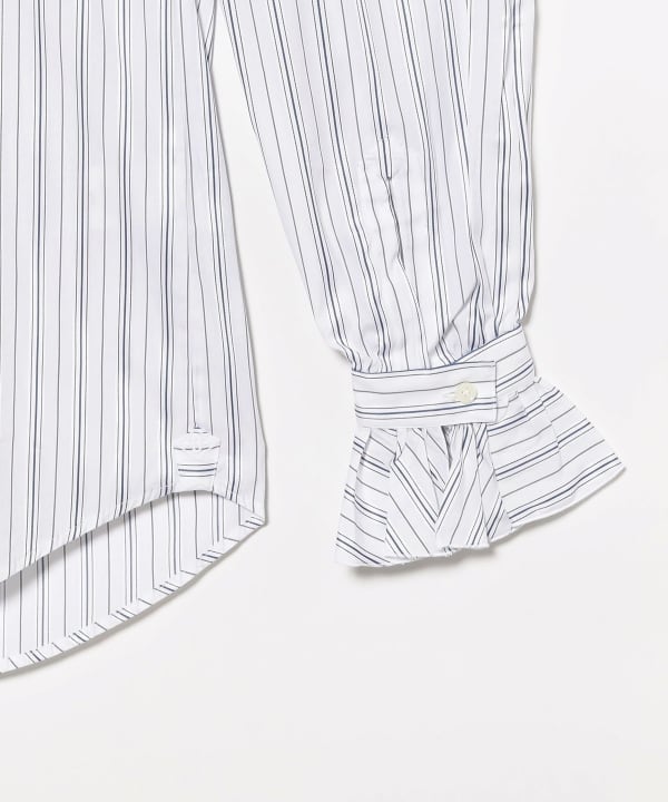 BOURRIENNE PARIS X / BOUDOIR ストライプ シャツ