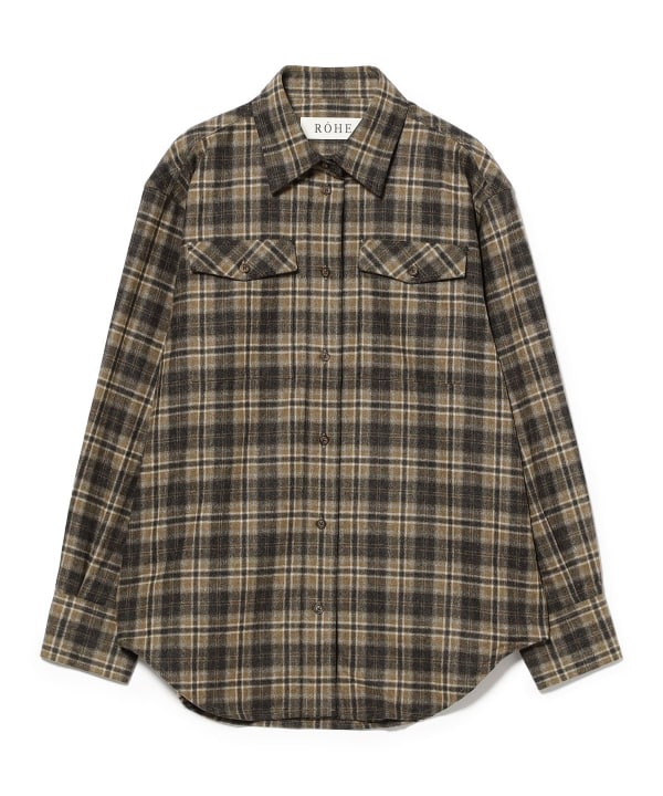 ROHE / ウエスタン チャック シャツ