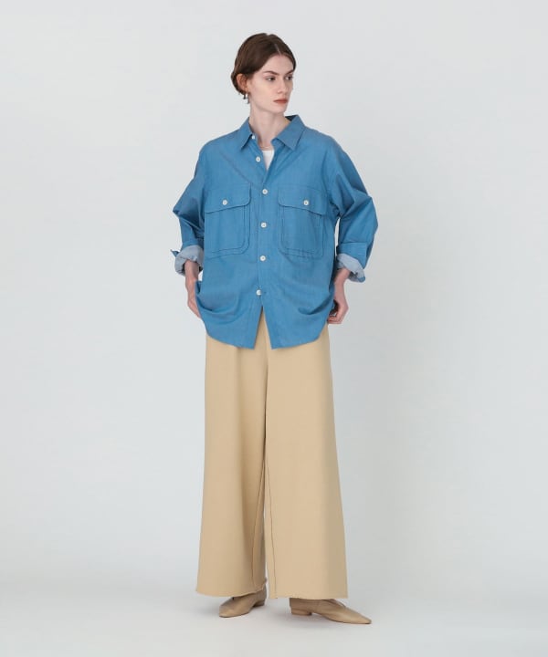 【別注】:colon × Demi-Luxe BEAMS / コンパクト コットン シャツ