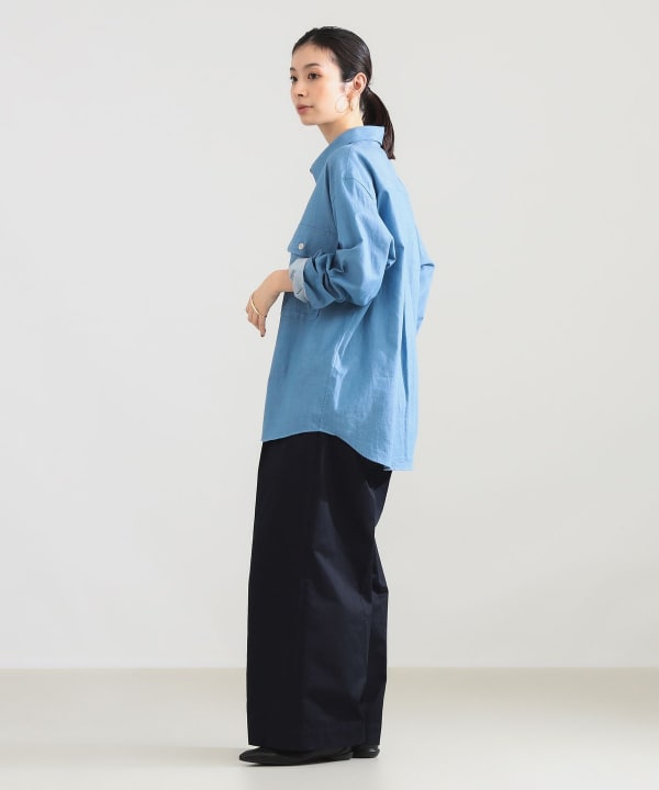 【別注】:colon × Demi-Luxe BEAMS / コンパクト コットン シャツ Model：H165　Size：3