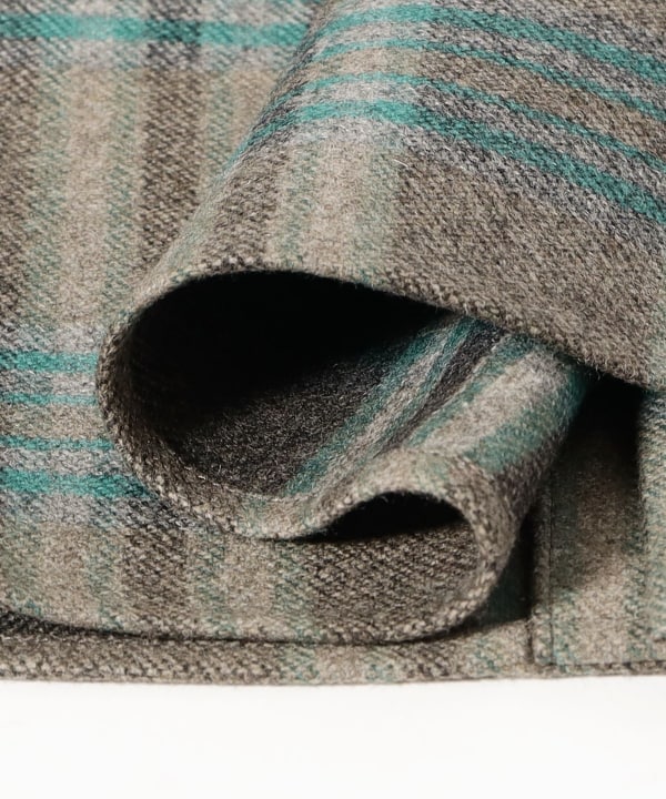 AURALEE / WOOL FULLING FLANNEL SHIRT