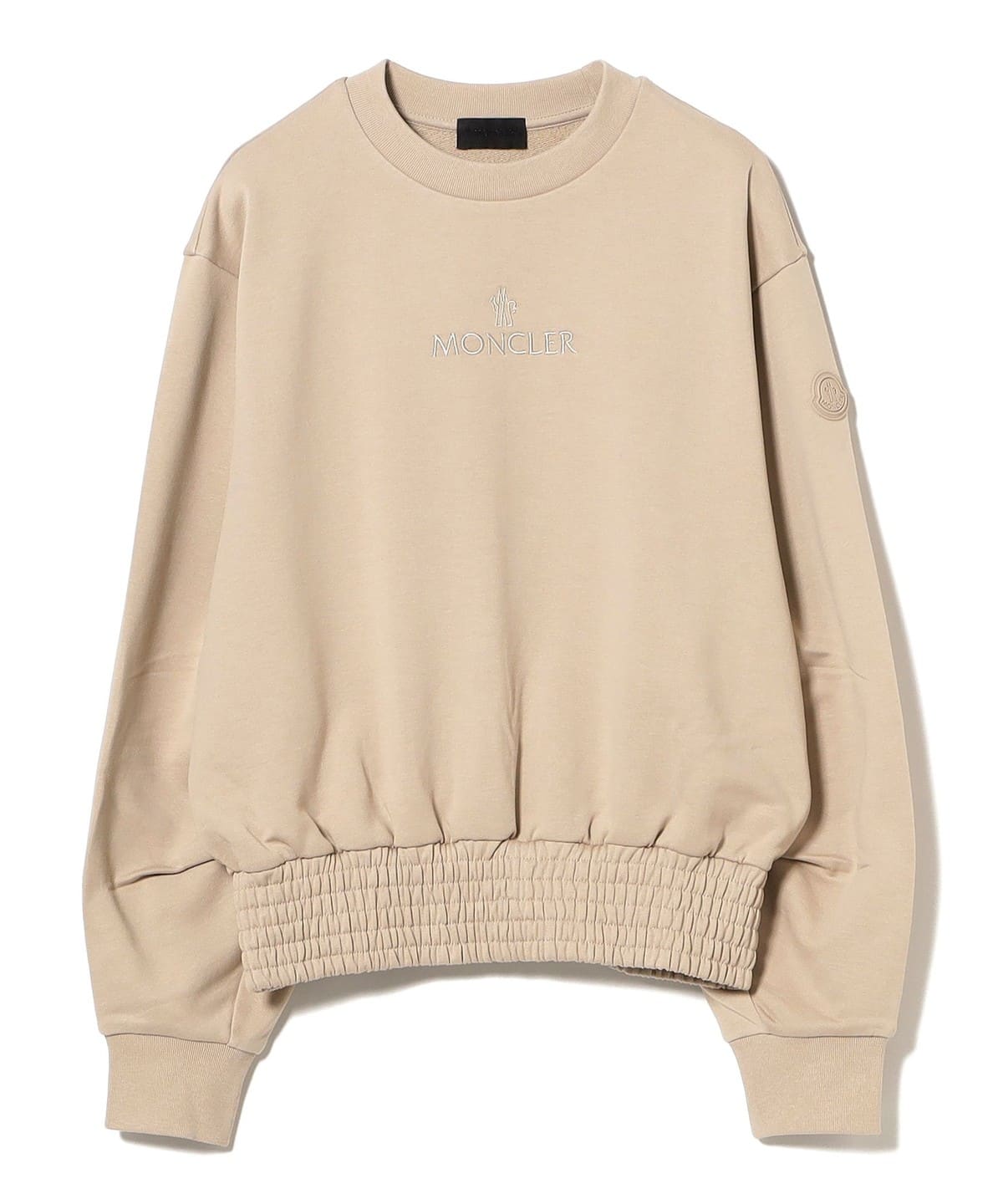 MONCLER モンクレール / スウェットシャツ トップス WOMEN BEIGE S MONCLER モンクレール / スウェットシャツ トップス WOMEN BEIGE S