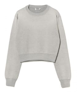 AURALEE / PRODUCT DYED PIMA LIGHT SWEAT PULLOVER