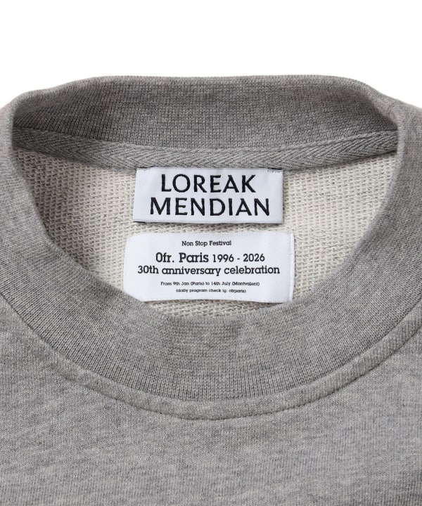 【別注】0fr. Paris × Demi-Luxe BEAMS / ロゴ スウェット