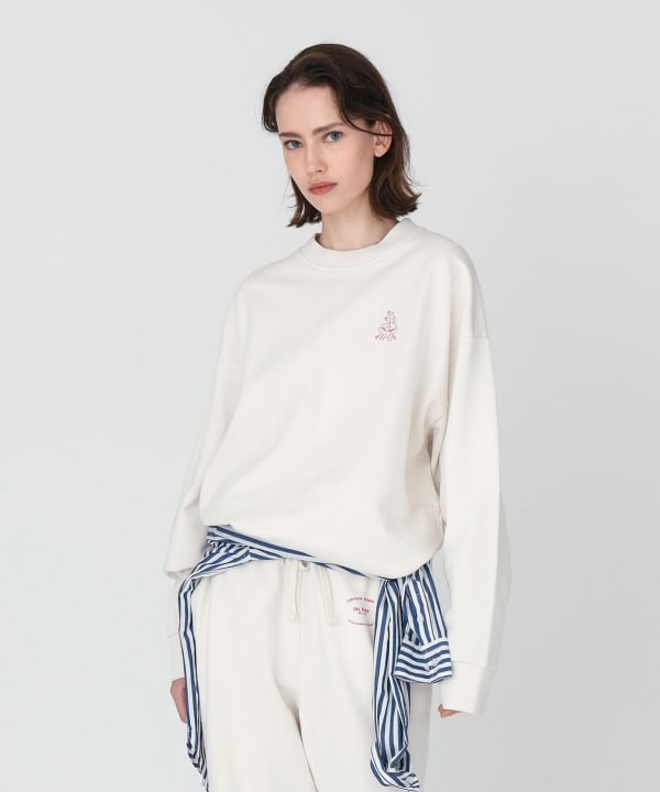 【別注】0fr. Paris × Demi-Luxe BEAMS / ロゴ スウェット