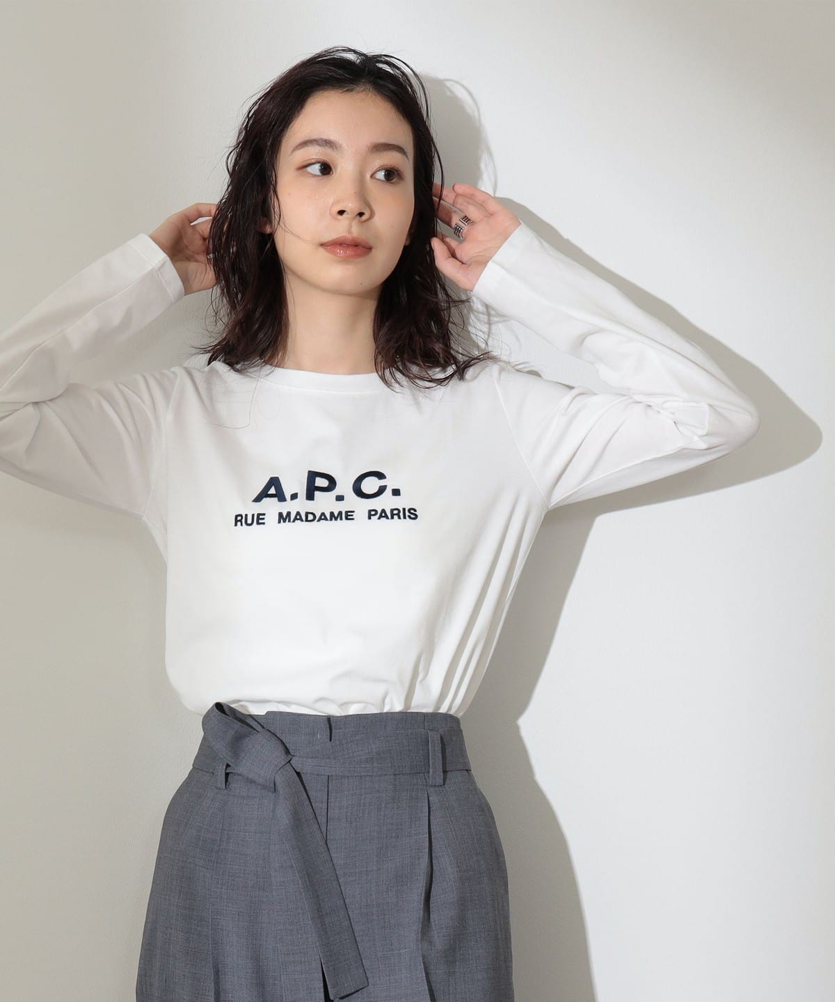 Standard Rue Madame T-shirt | Organic jersey | A.P.C. Ready