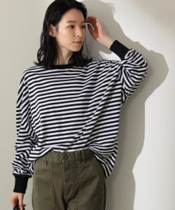 ▲Le minor × Demi-Luxe BEAMS / 別注 ROBE FEMME ボーダーカットソー