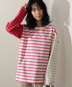 Le minor × Demi-Luxe BEAMS / 別注 JANNE クレイジーパターン カットソー