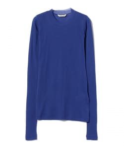 AURALEE / GIZA SUPPERHIGH GAUGE SHEER RIB L/S TEE