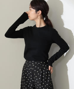 Demi-Luxe BEAMS / コットンプレーン ロングスリーブTシャツ