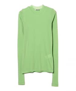 AURALEE / HIGH GAUGE SHEER RIB LONGSLEEVE TEE