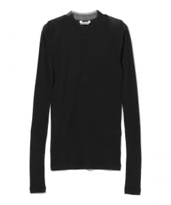 AURALEE / SUPER HIGH GAUGE SHEER RIB L/S TEE