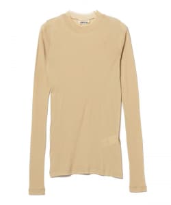AURALEE / SUPER HIGH GAUGE SHEER RIB L/S TEE