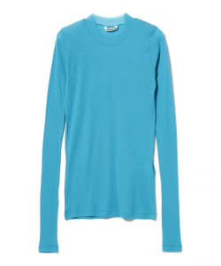 AURALEE / SUPER HIGH GAUGE SHEER RIB L/S TEE