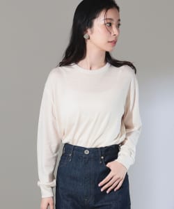 SLOANE / ウール 天竺 クルーネック ニットTシャツ