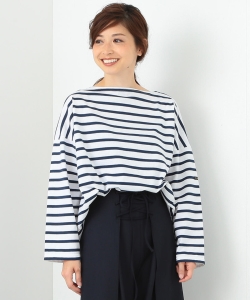 Le minor / PETIT COPAIN ビッグボーダープルオーバー