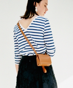 Le minor / Mademouselle ボーダーカットソー