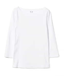 three dots / GINGER 7分袖 カットソー