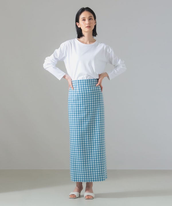 新品タグ付き未使用　ATONロングスリーブTシャツ　BEAMS Demi-Luxe BEAMS（デミルクス ビームス）【別注】ATON / DRY