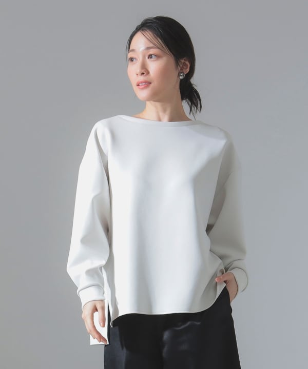 Demi-Luxe BEAMS tシャツ ダンボール ロングスリーブ プル