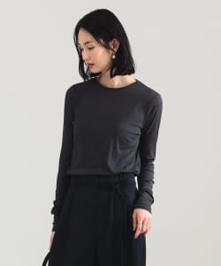 シアーコットン ロングスリーブ Tシャツ