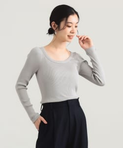 【+15%ポイントUP】AK+1 / シルク コットン 丸胴 プルオーバー