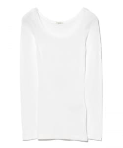 ATON / リブ ロングスリーブ Tシャツ