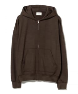 WRAPINKNOT / メリノウール ジップ フーディー