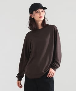 WRAPINKNOT / メリノウール ロングスリーブ Tシャツ