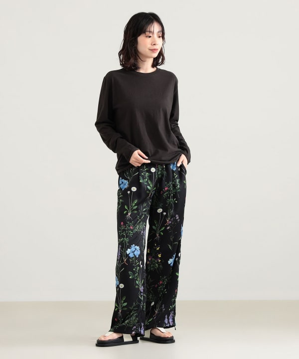 AURALEE / BRUSHED ORGANIC COTTON JERSEY LONG SLEEVE TEE Model ：H165　Size：1