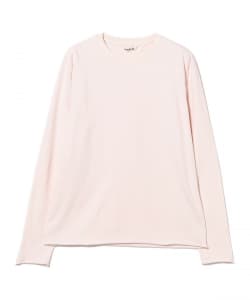 AURALEE / BRUSHED ORGANIC COTTON JERSEY L/S TEE