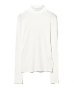 強撚 フライス タートルネック プルオーバー.