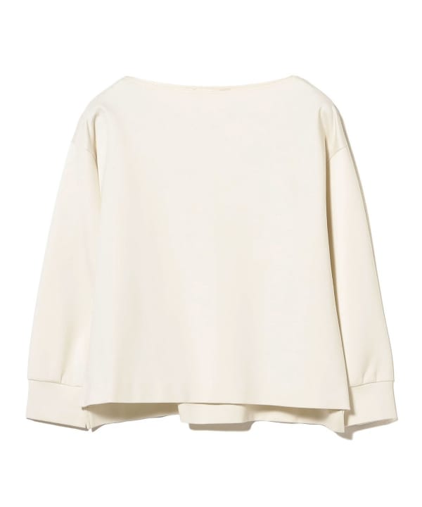 Demi-Luxe BEAMS（デミルクス ビームス）ポンチ ボートネック プル