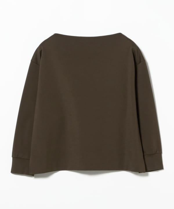 Demi-Luxe BEAMS（デミルクス ビームス）ポンチ ボートネック プル