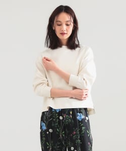 ポンチ ボートネック プルオーバー