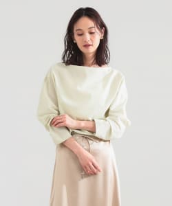 ボートネック ロングスリーブ カットソー