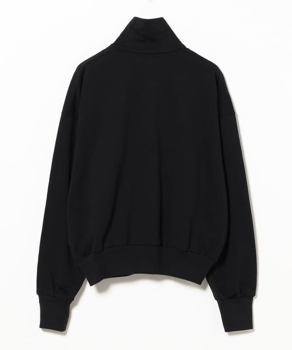 ハーフジップ 裏毛 プルオーバー