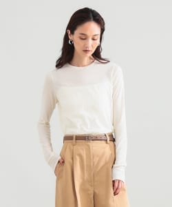 コットン ハイツイスト シアー Tシャツ 26AW