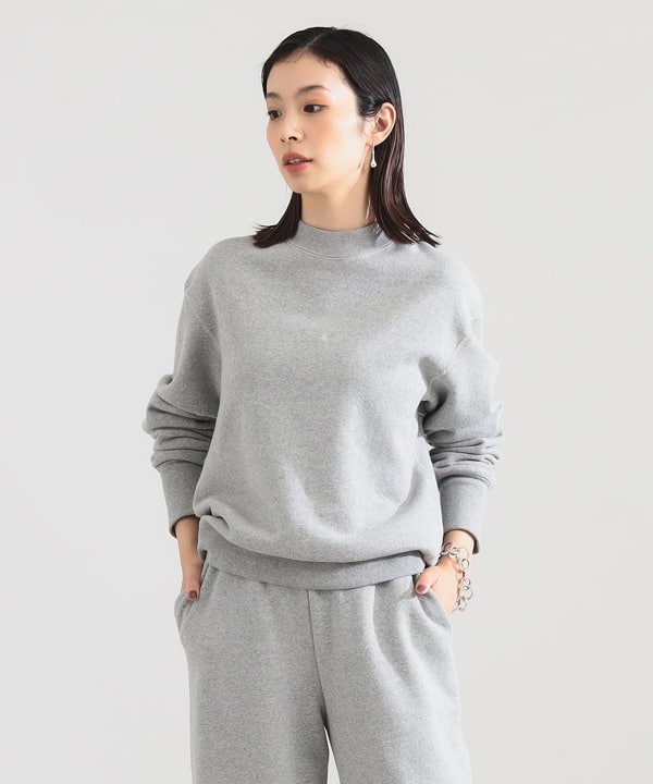 【+10%ポイントUP】AK+1 / 裏毛 スウェット プルオーバー Model：H165　Size：38