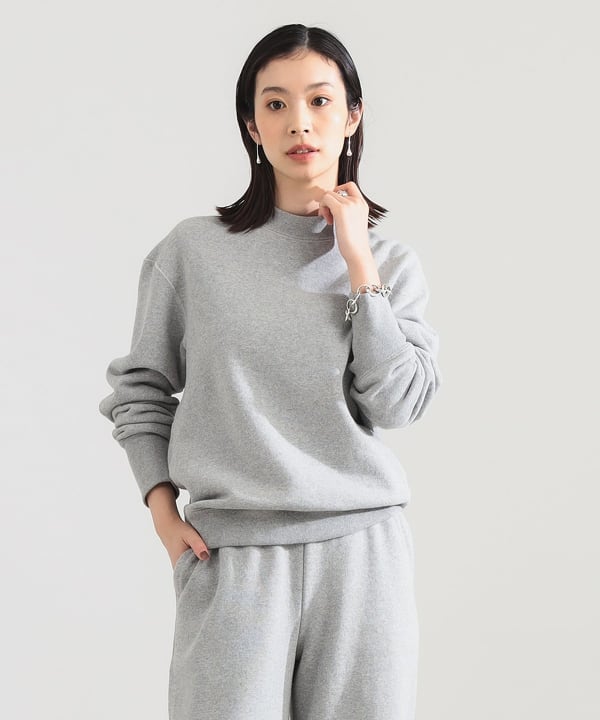【+10%ポイントUP】AK+1 / 裏毛 スウェット プルオーバー Model：H165　Size：38