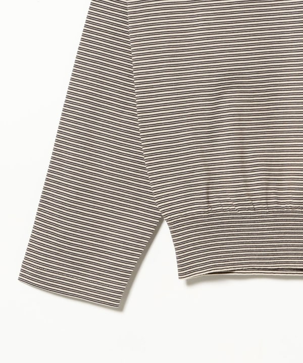 BATONER / ブラウジング ポロ ロングスリーブ Tシャツ