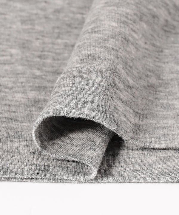 AURALEE / SUPER HIGH GAUGE SHEER RIB TURTLE NECK LONG SLEEVE TEE