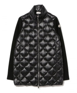 MONCLER / ダイヤキルト ジップコート