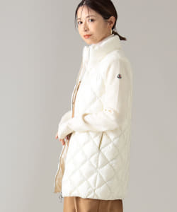 MONCLER / ダイヤキルト ジップコート