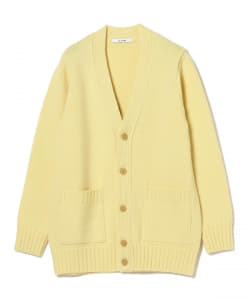 SLOANE × Demi-Luxe BEAMS / 別注 5ゲージ ジーロンラム Vネック カーディガン