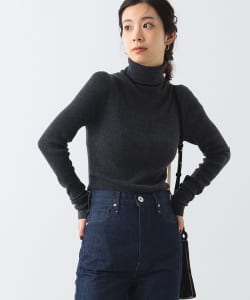 Demi-Luxe BEAMS / 女裝 羅紋 高領 上衣