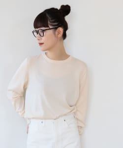 SLOANE × Demi-Luxe BEAMS / 別注 18ゲージ コットン天竺 ニット