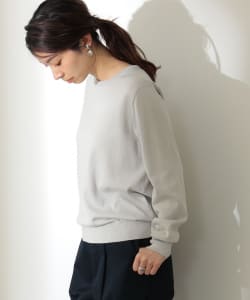 SLOANE × Demi-Luxe BEAMS / 別注 18ゲージ コットン天竺 ニット
