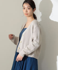 Demi-Luxe BEAMS / Vネック ニットカーディガン